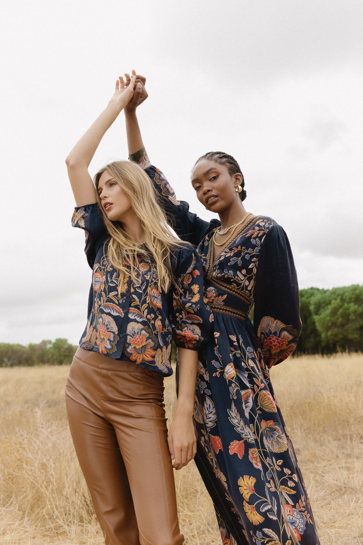 Perle Dress in Bush Paradise