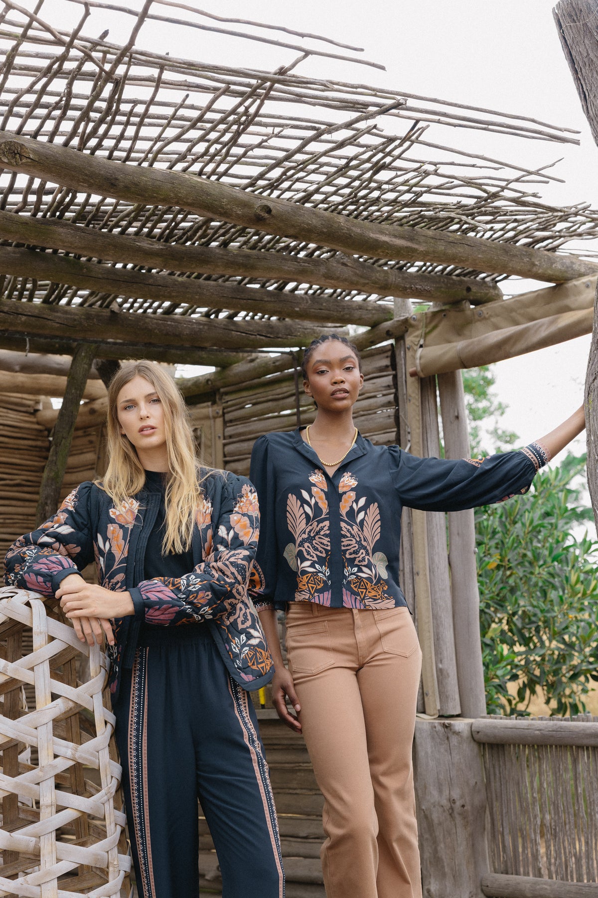Ember Reversible Jacket in Crouching Cheetah Black