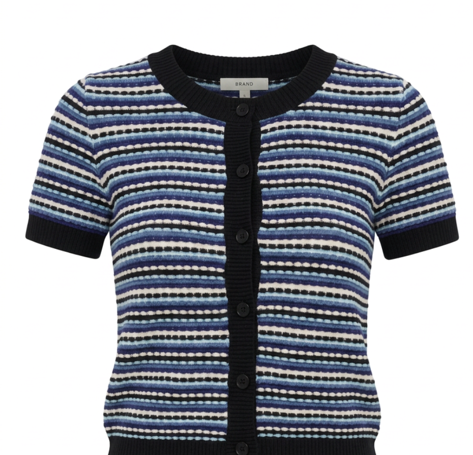 ADELLE SHORT SLEEVE CARDIGAN