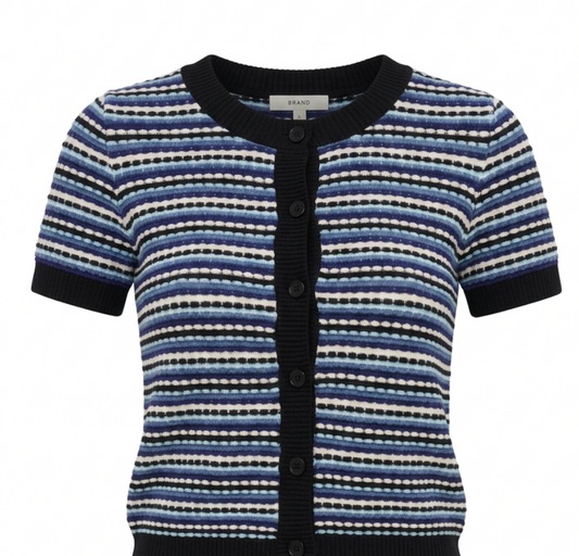 ADELLE SHORT SLEEVE CARDIGAN