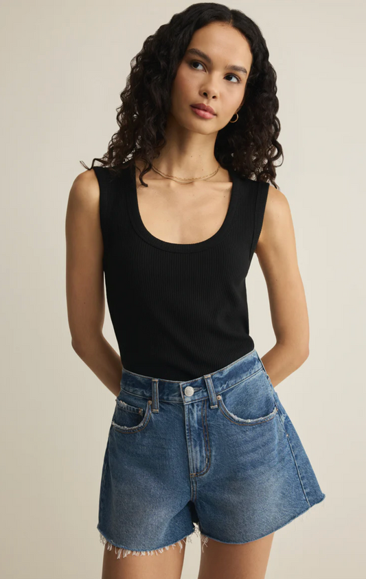 ALEX HIGH RISE DENIM SHORT