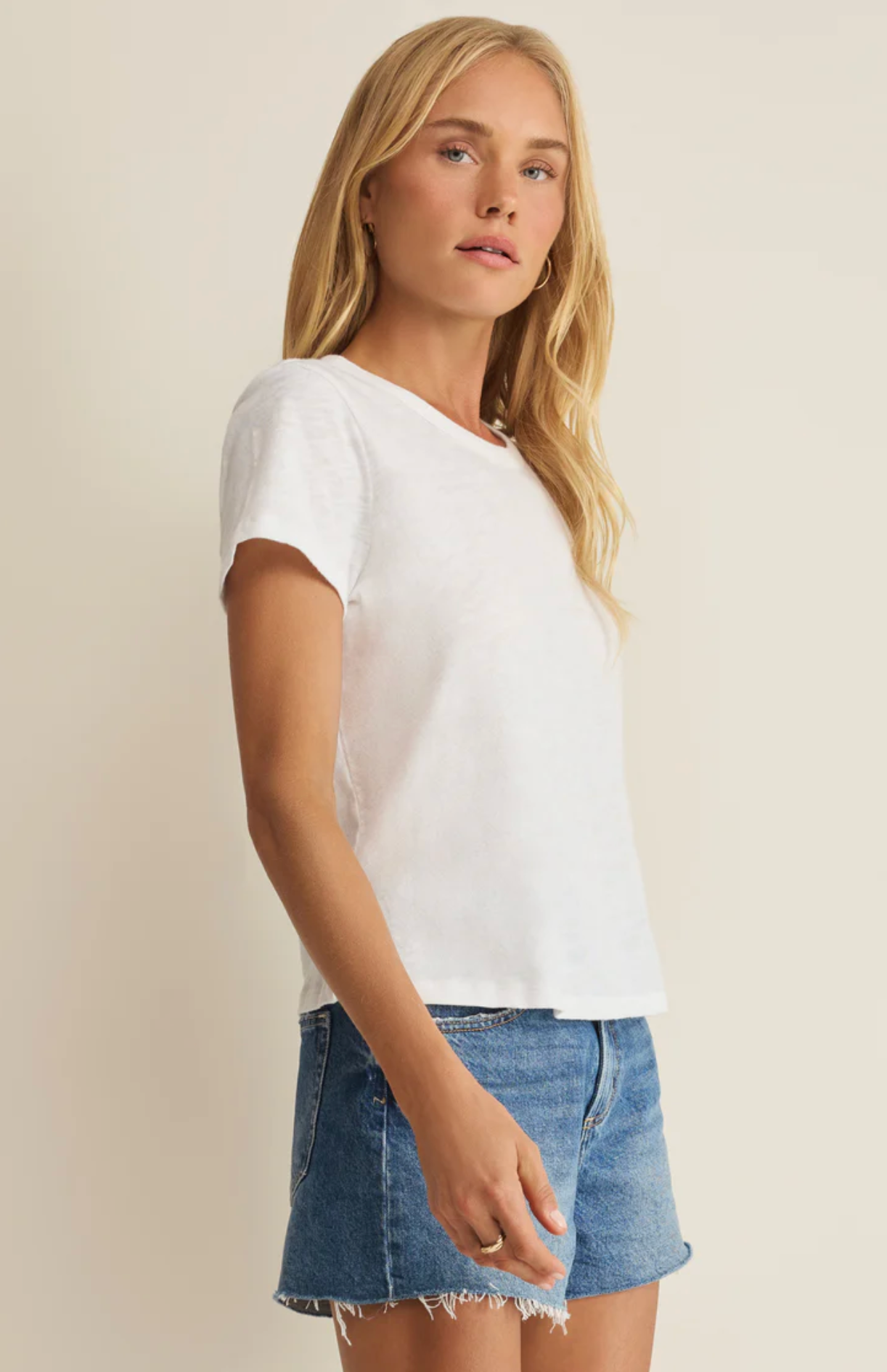 JUNIE SLUB TEE