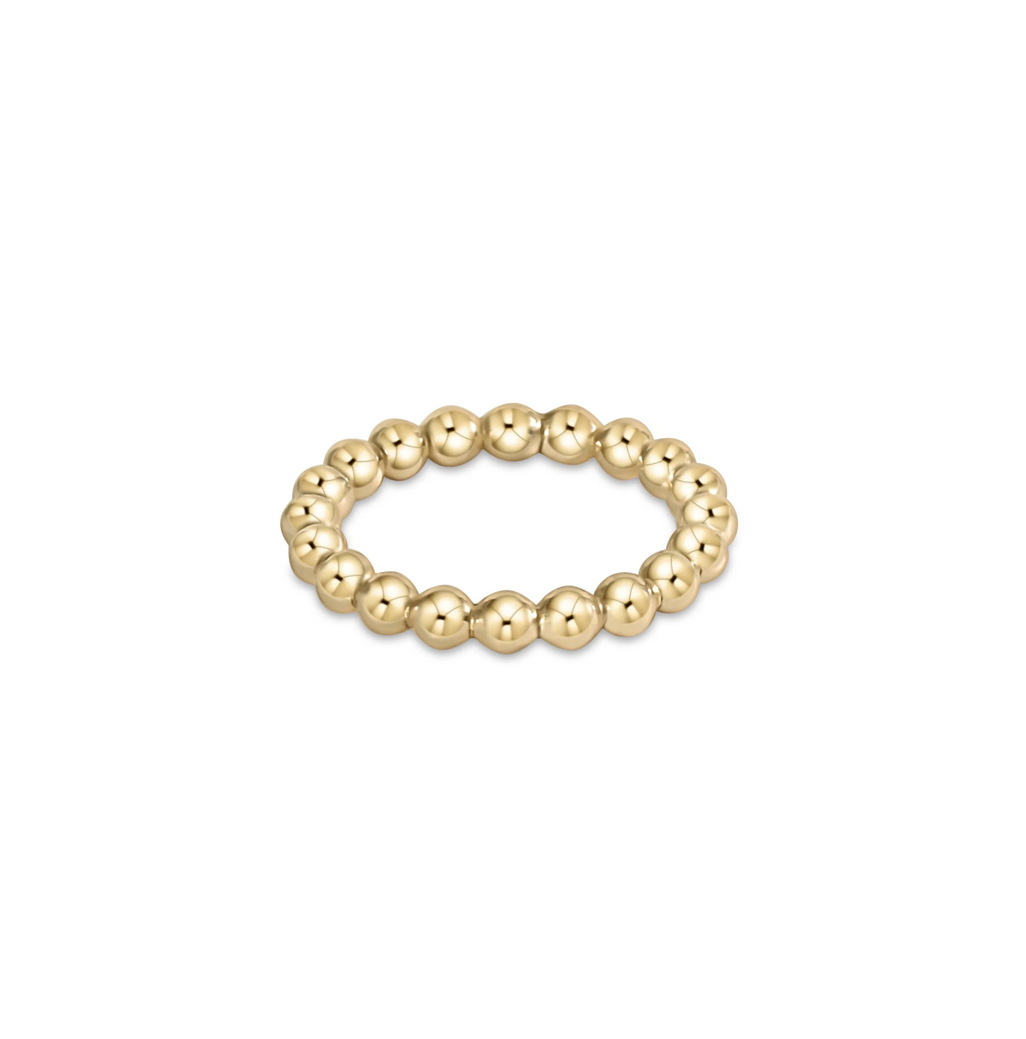 2026 CLASSIC GOLD 3MM BEAD RING