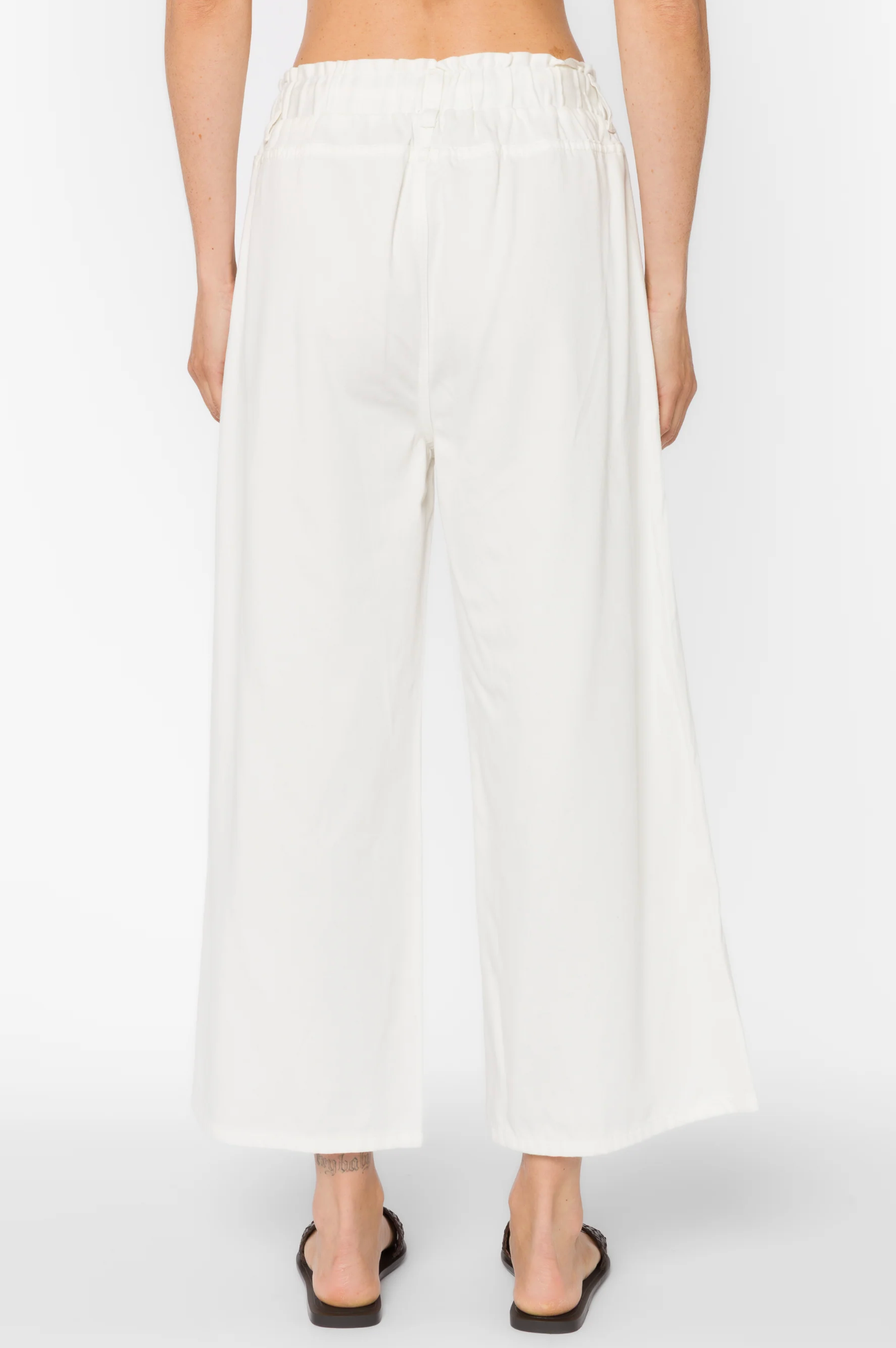 CLAUDETTE OPTIC WHITE PANT