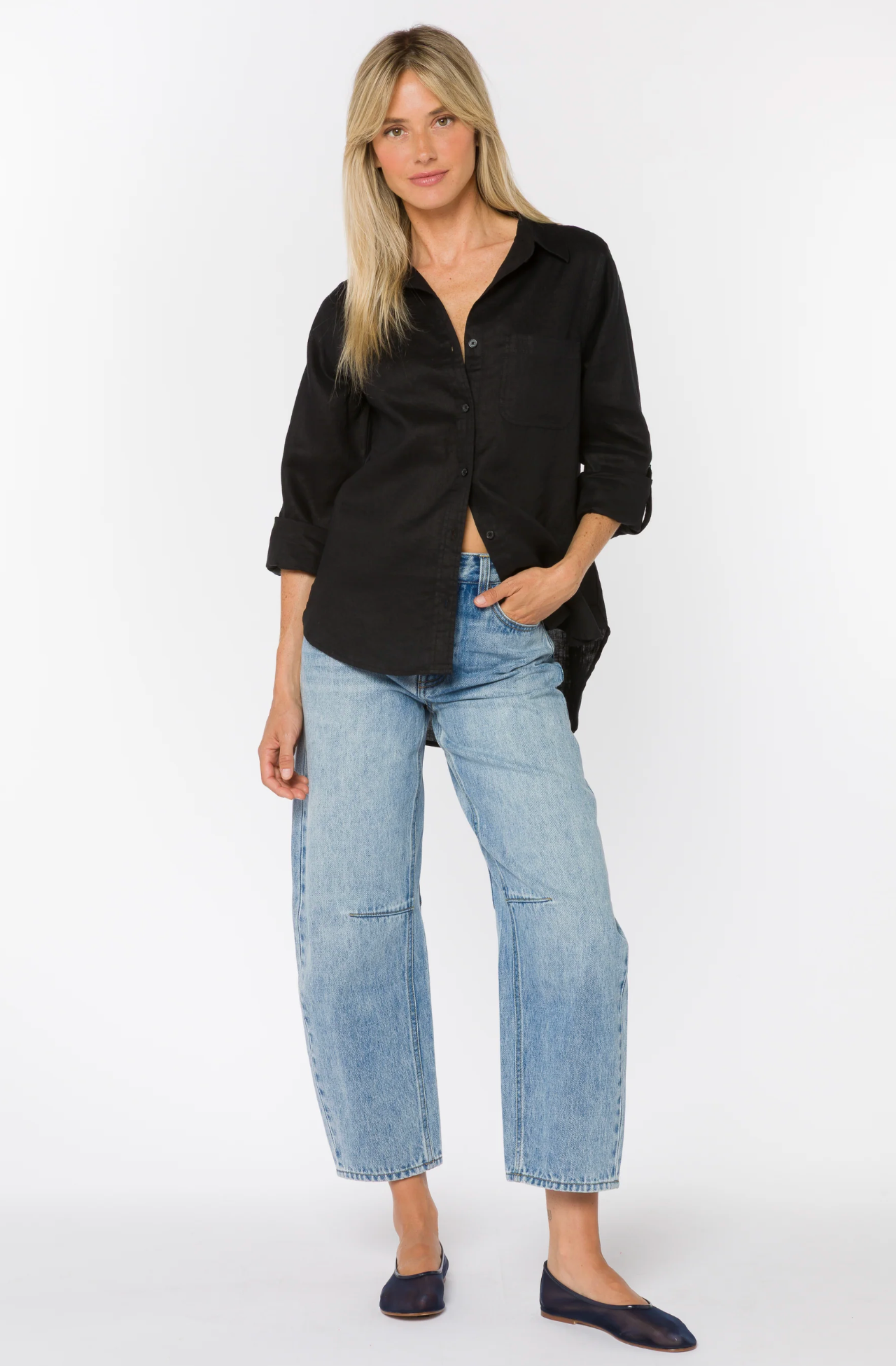 ELISA BLACK SHIRT