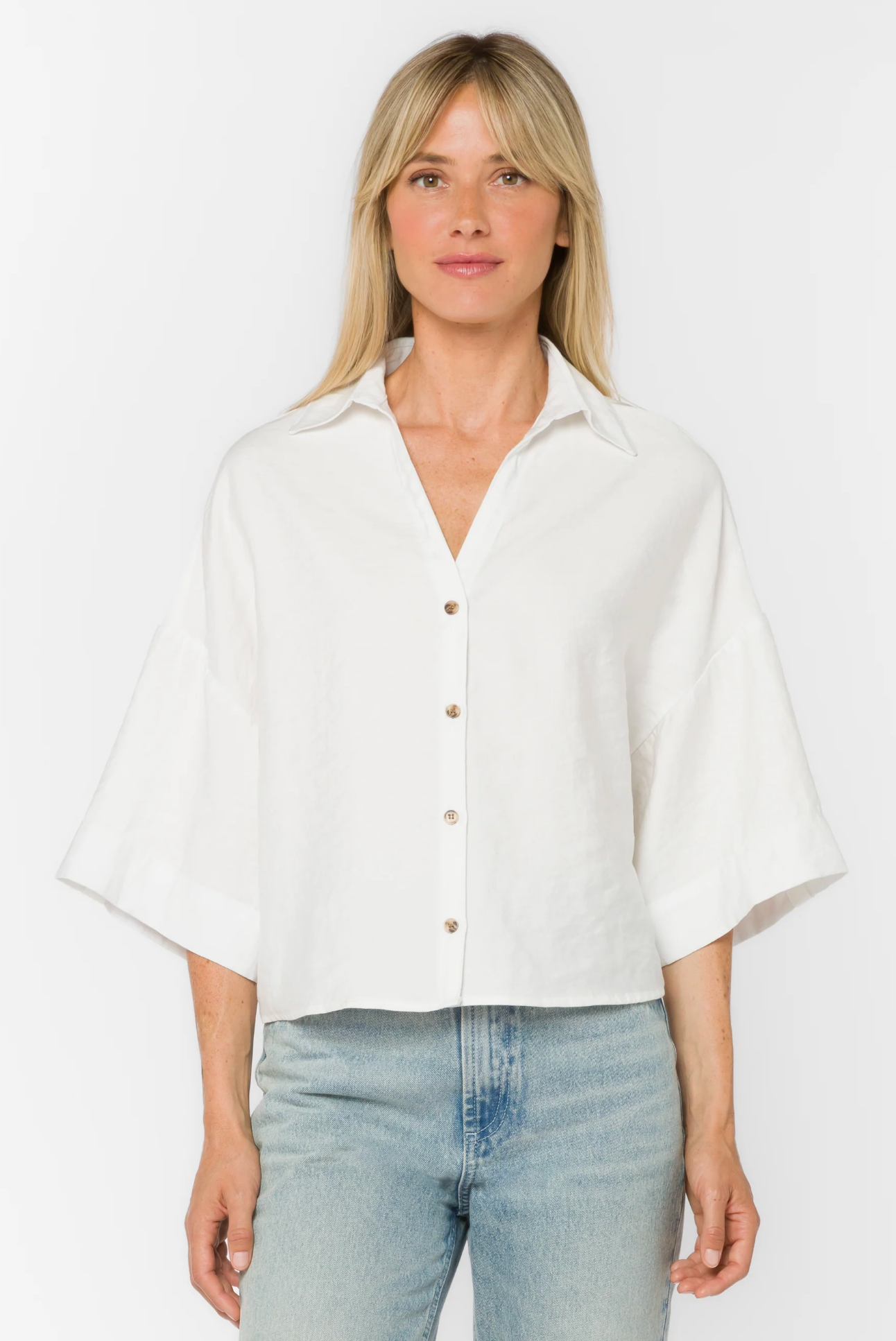 MINX OPTIC WHITE SHIRT