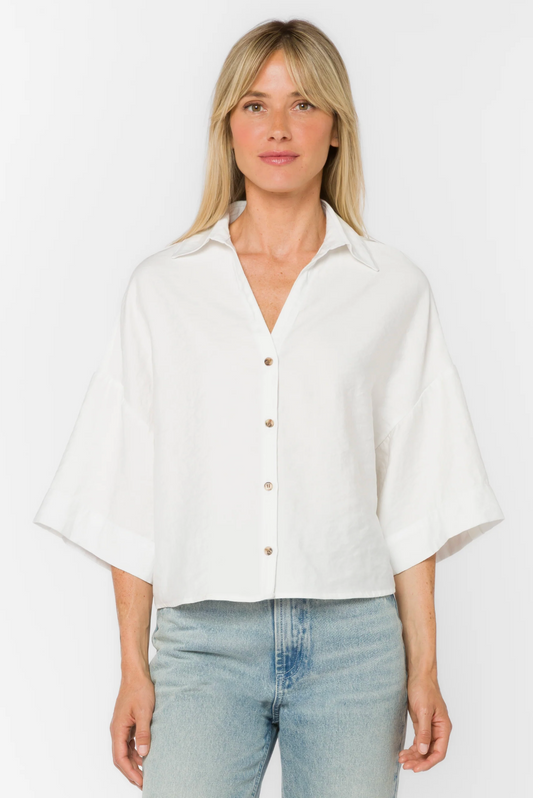 MINX OPTIC WHITE SHIRT
