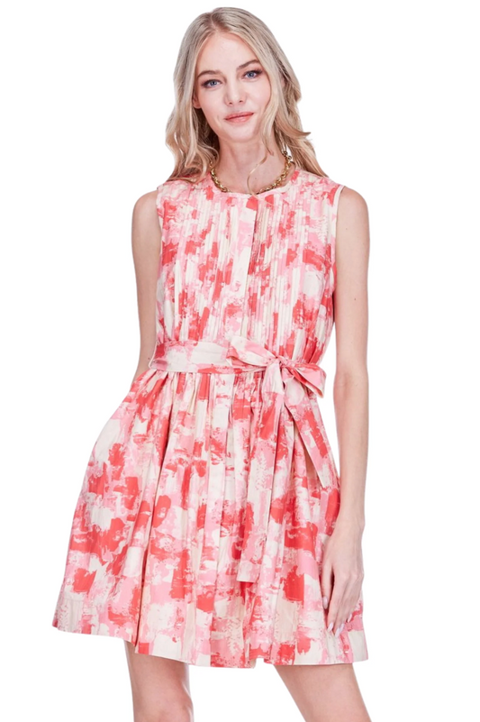 PLEATED DRESS
