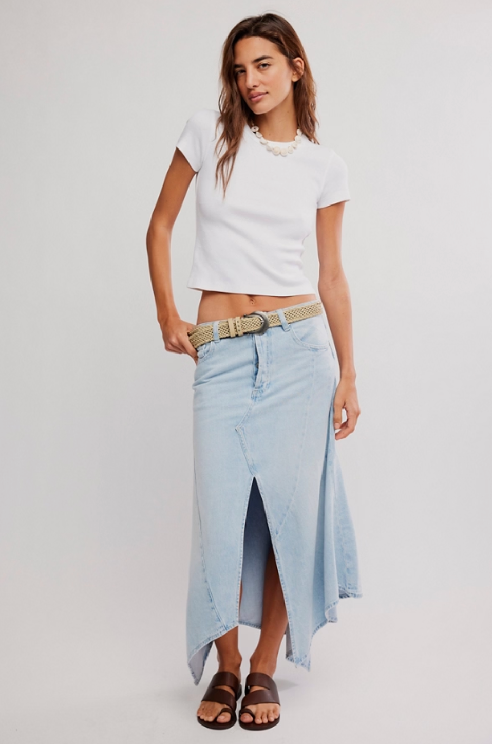 AQUARIUS MAXI SKIRT