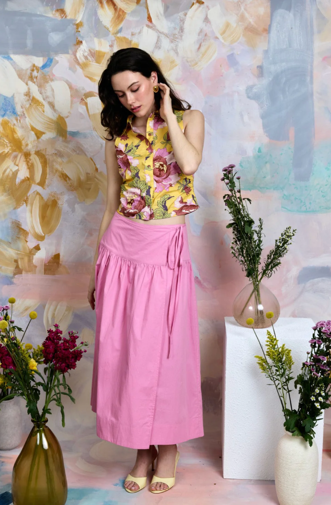TAYLOR WRAP SKIRT