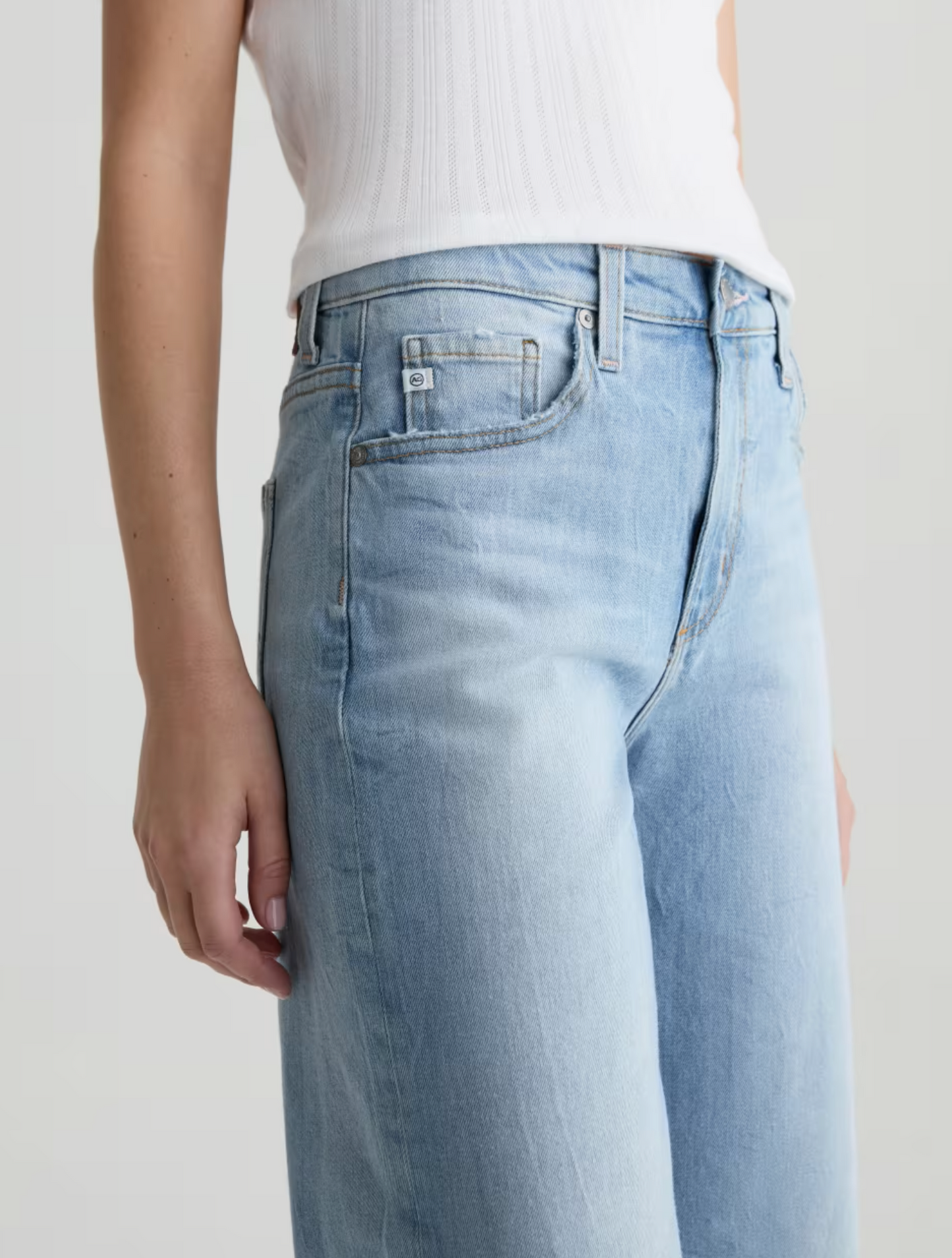 SAIGE WIDE LEG CROP JEAN