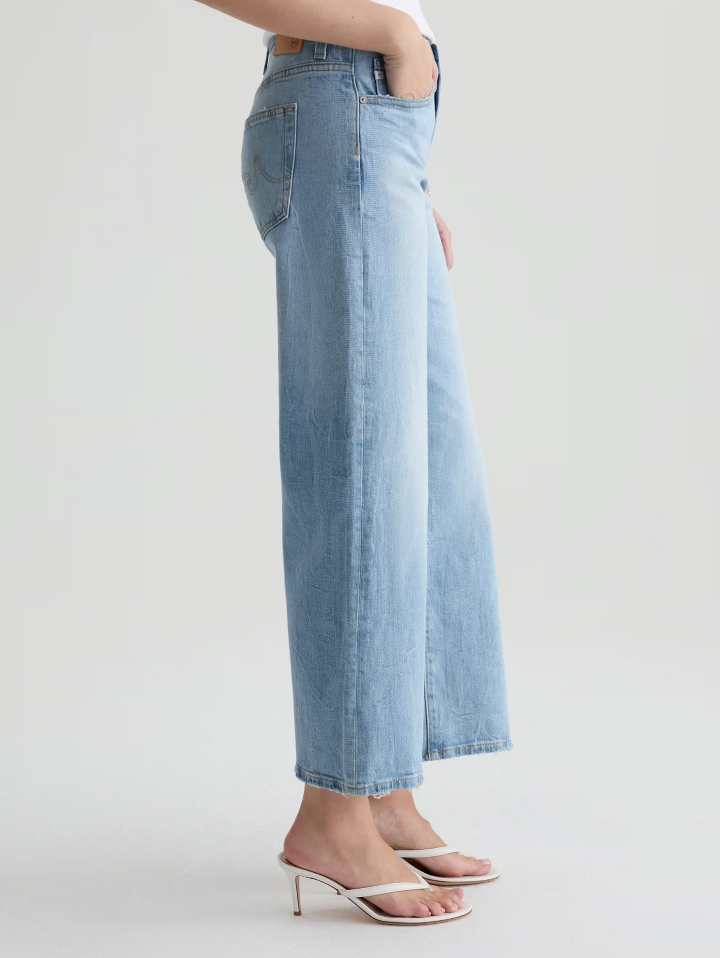 SAIGE WIDE LEG CROP JEAN