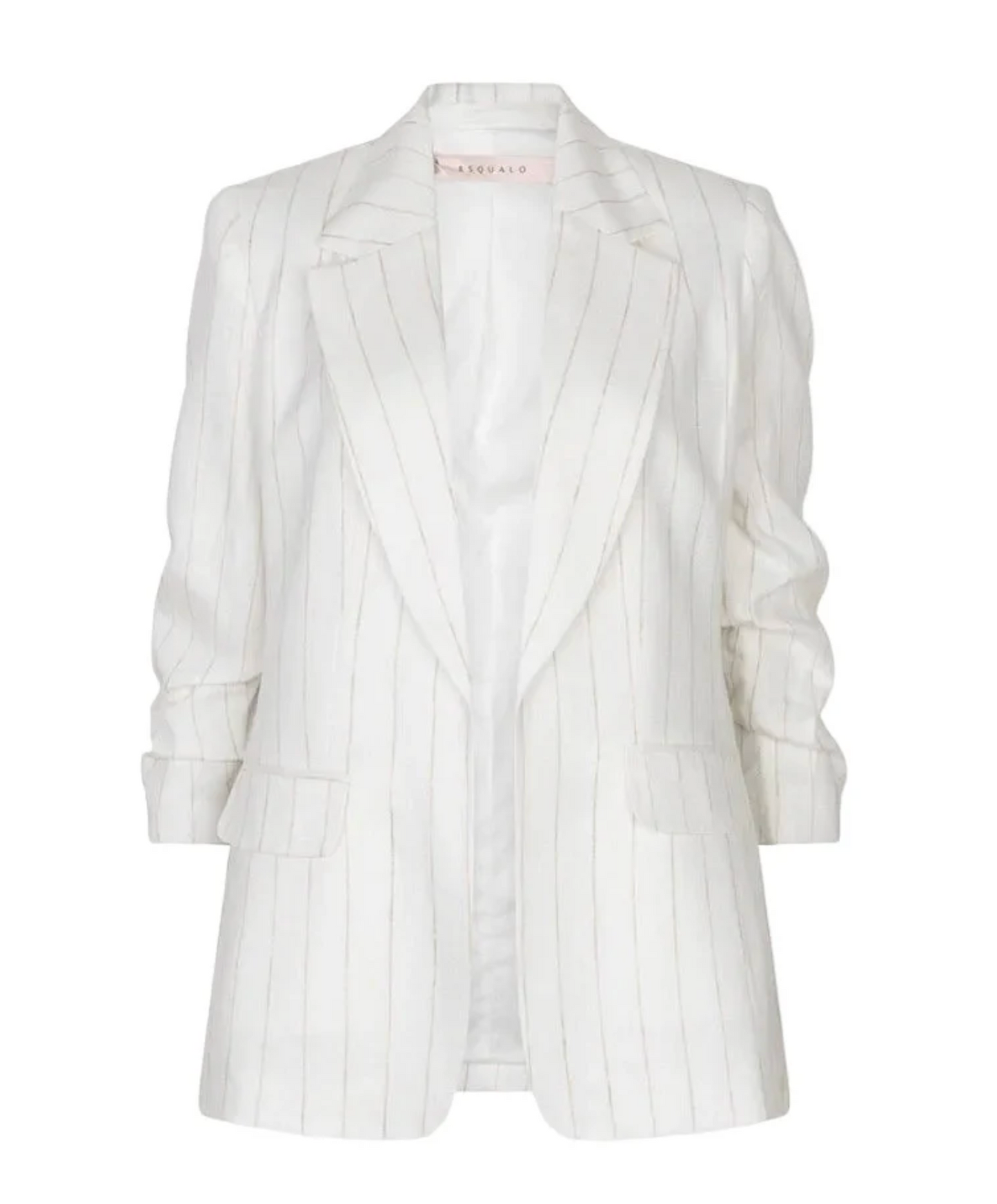 LINEN STRIPED BLAZER