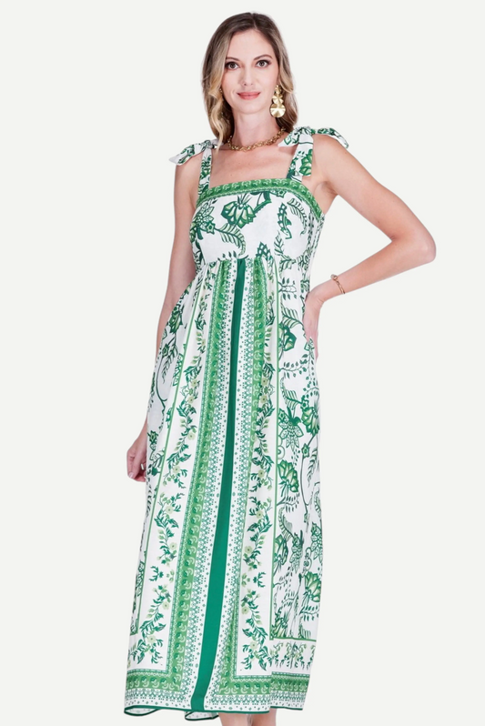 BODICE MIDI DRESS