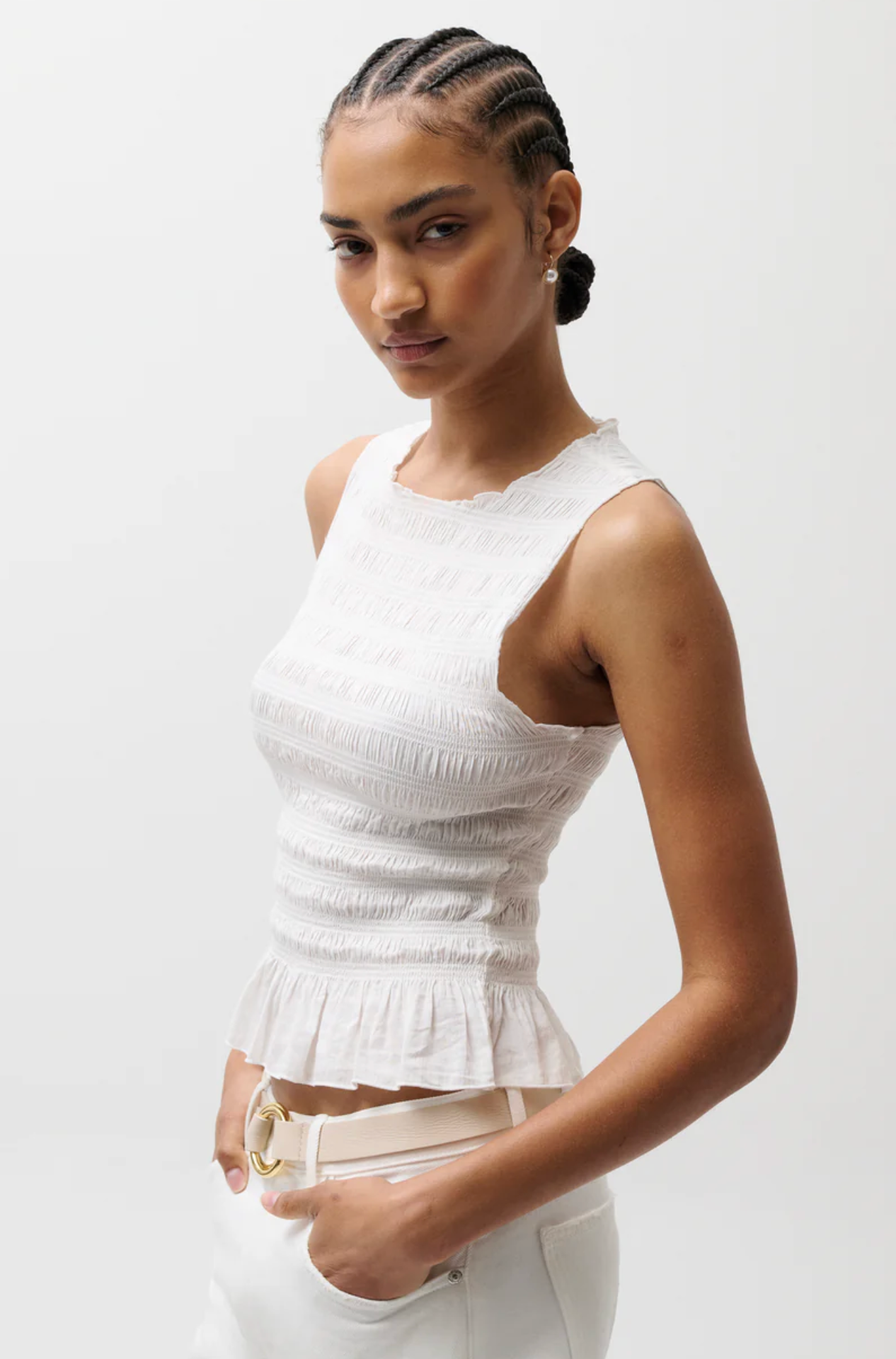 PHEOBE SMOCKED TANK