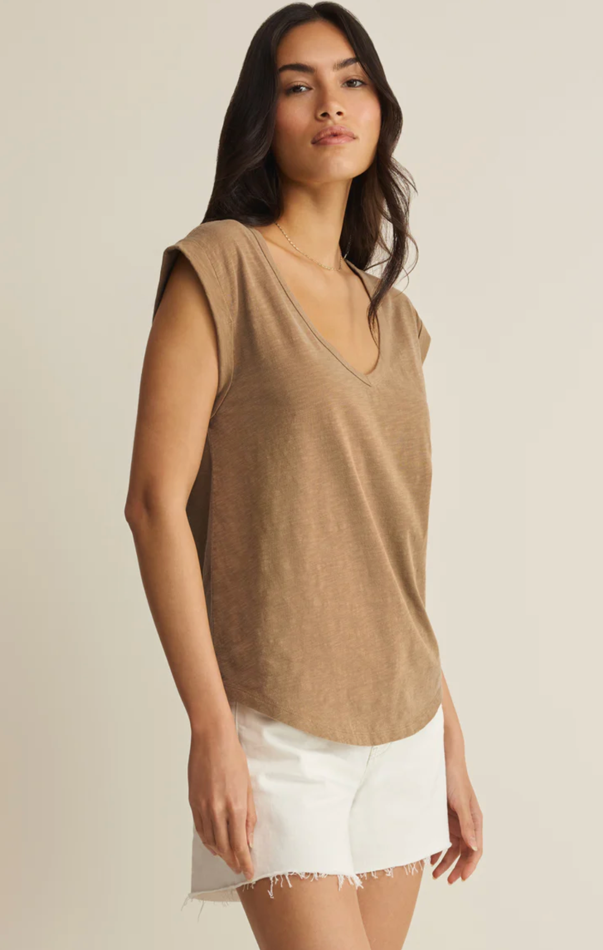 PER DIEM V-NECK TANK