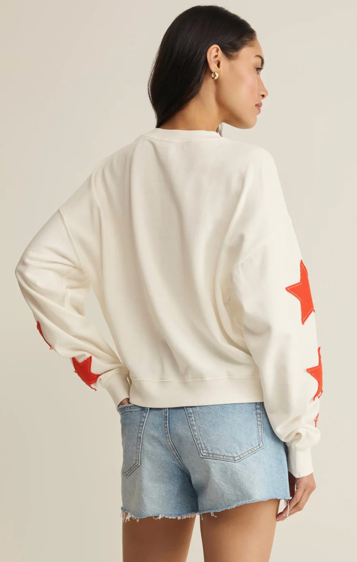 STARS FIRST DATE SWEATSHIRT