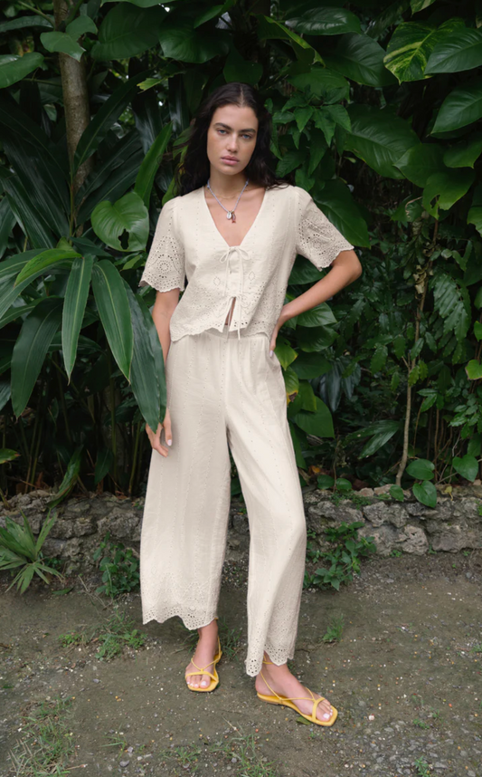 SEA ESTA EMBROIDERED PANT