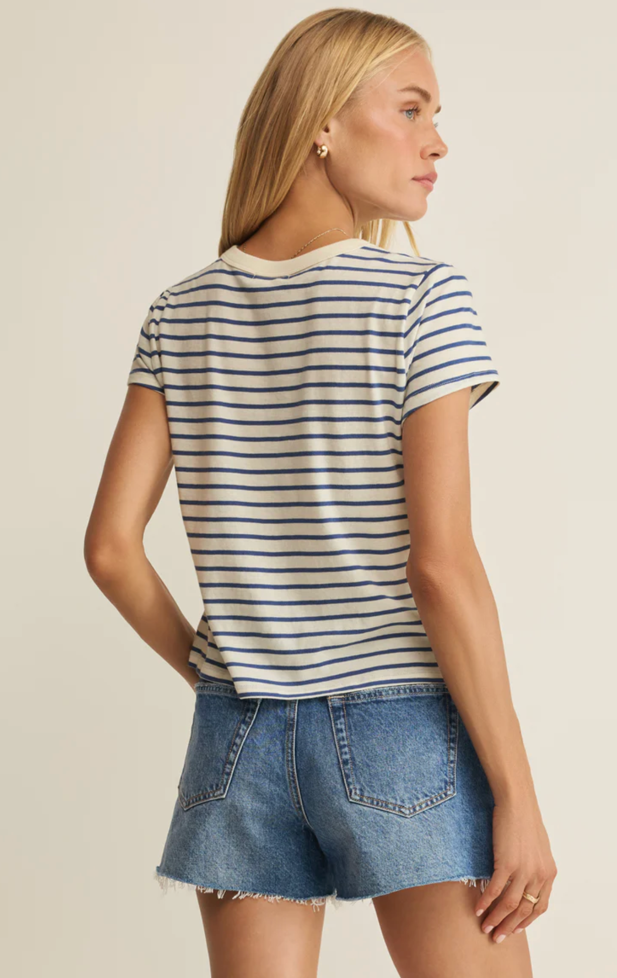 JUNIE STRIPED TEE