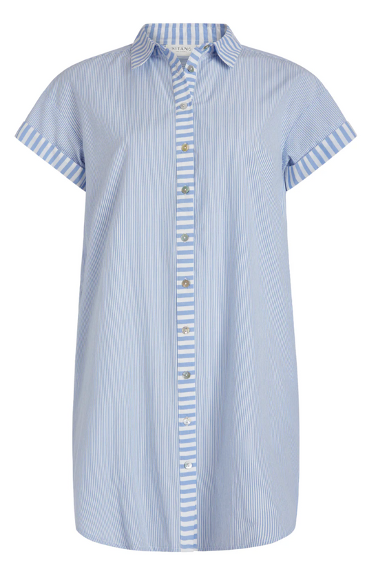 RIGA SHORT SLEEVE SHORT DRESS
