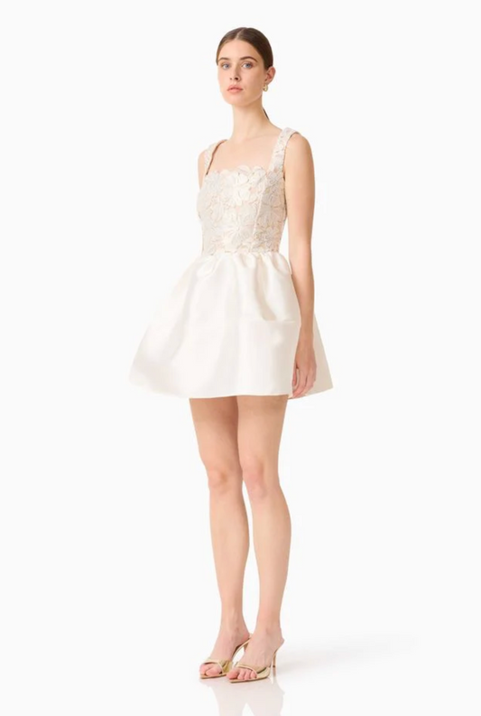 NICOLETTA A LINE MINI DRESS