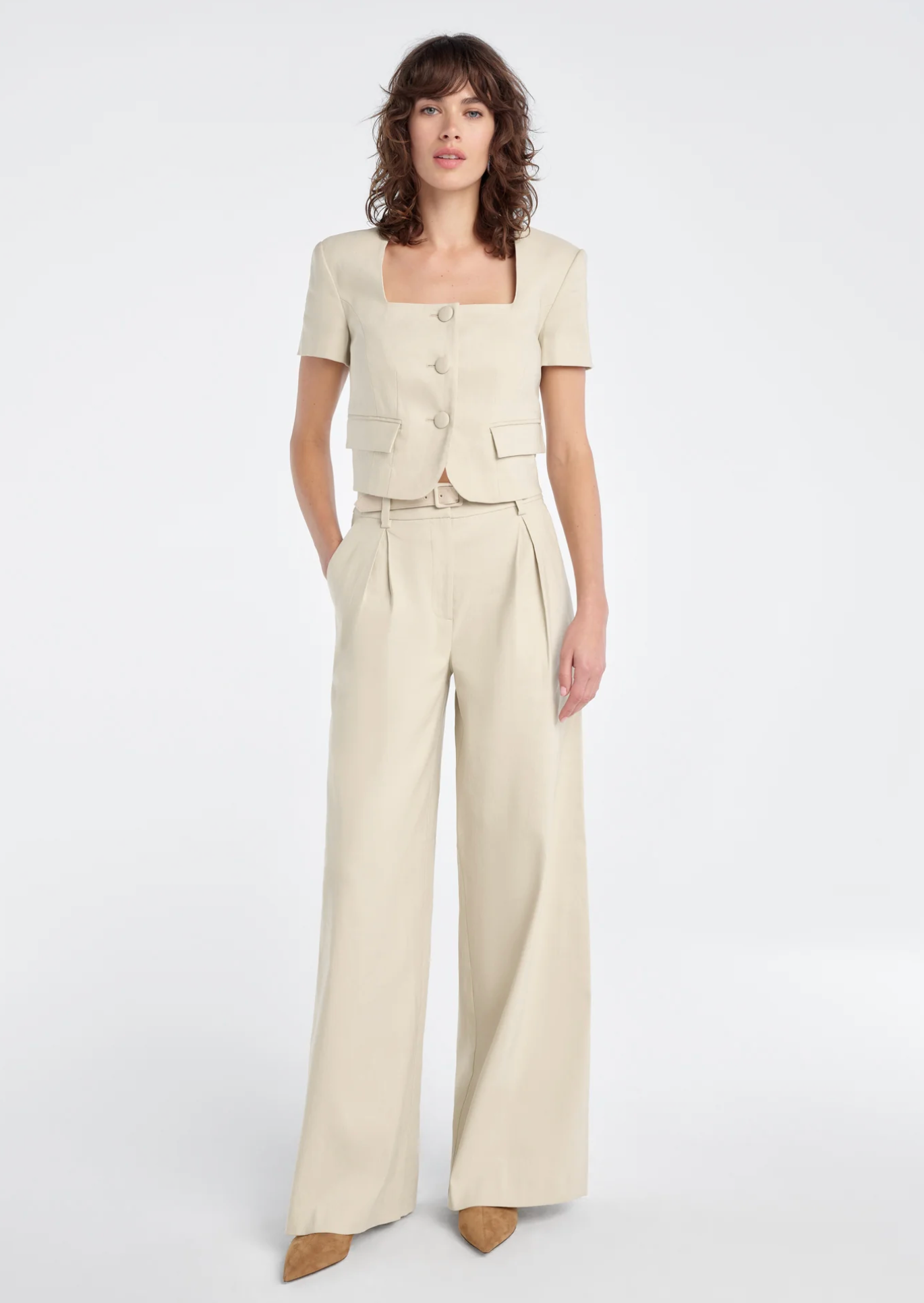 THE MIRANDA LINEN PANT