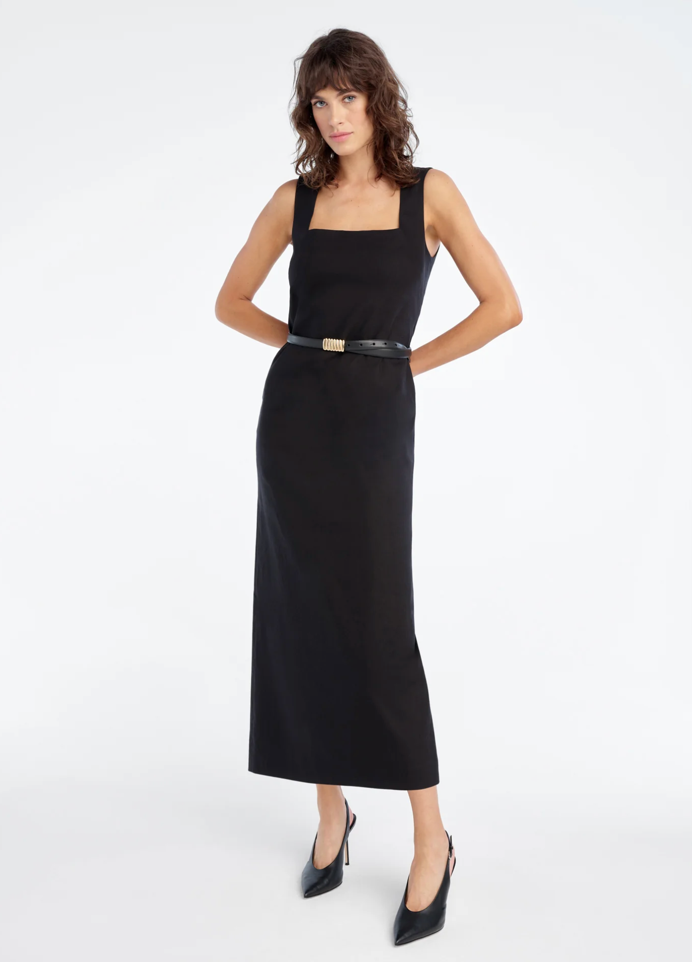 THE PERFECT OPPORTUNITY LINEN DRESS