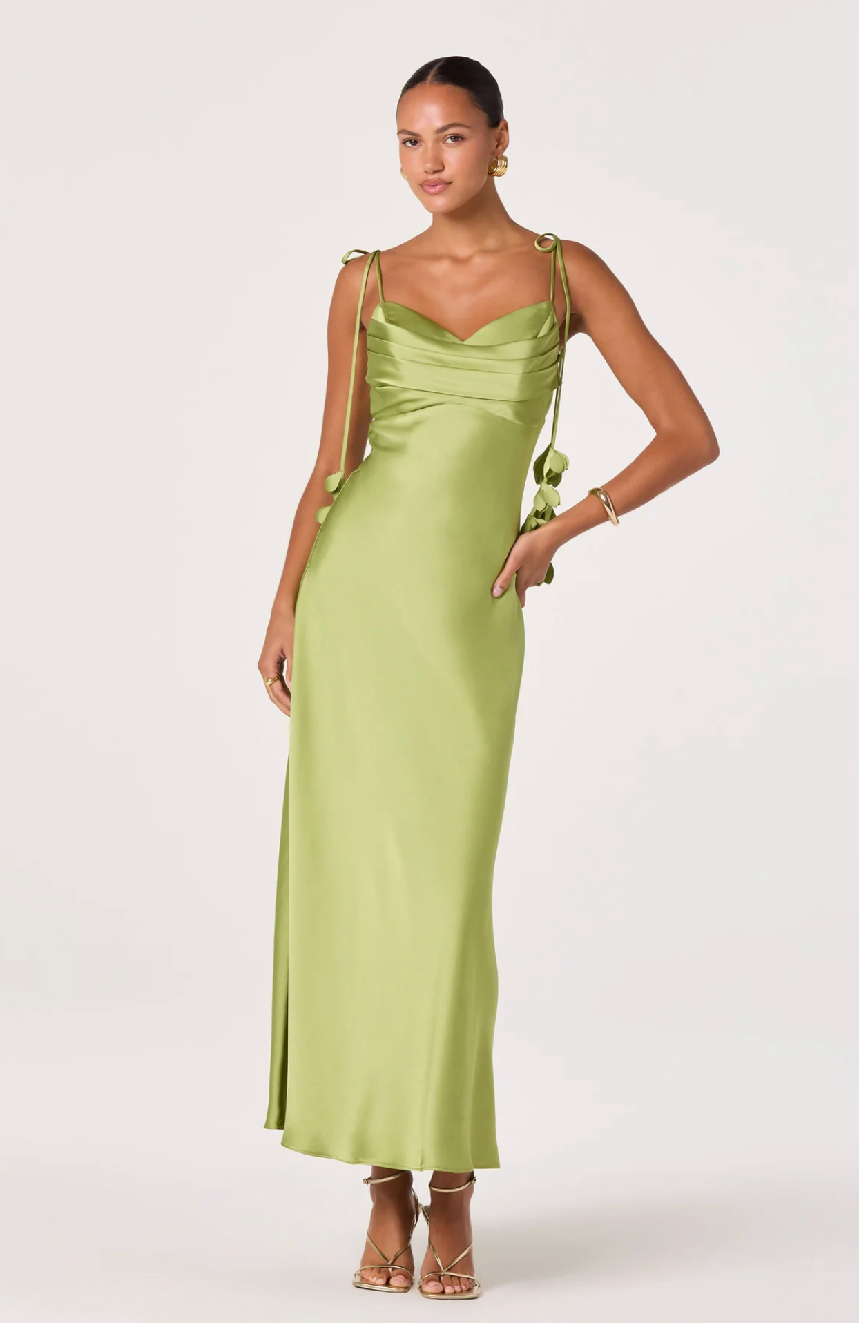 HERA SATIN MAXI DRESS
