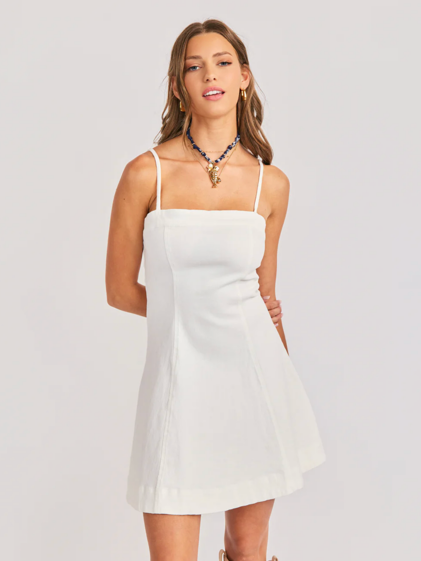 CLEAR EYES MINI DRESS