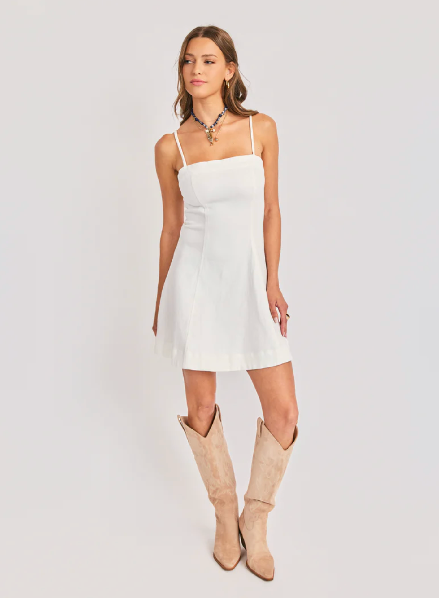 CLEAR EYES MINI DRESS
