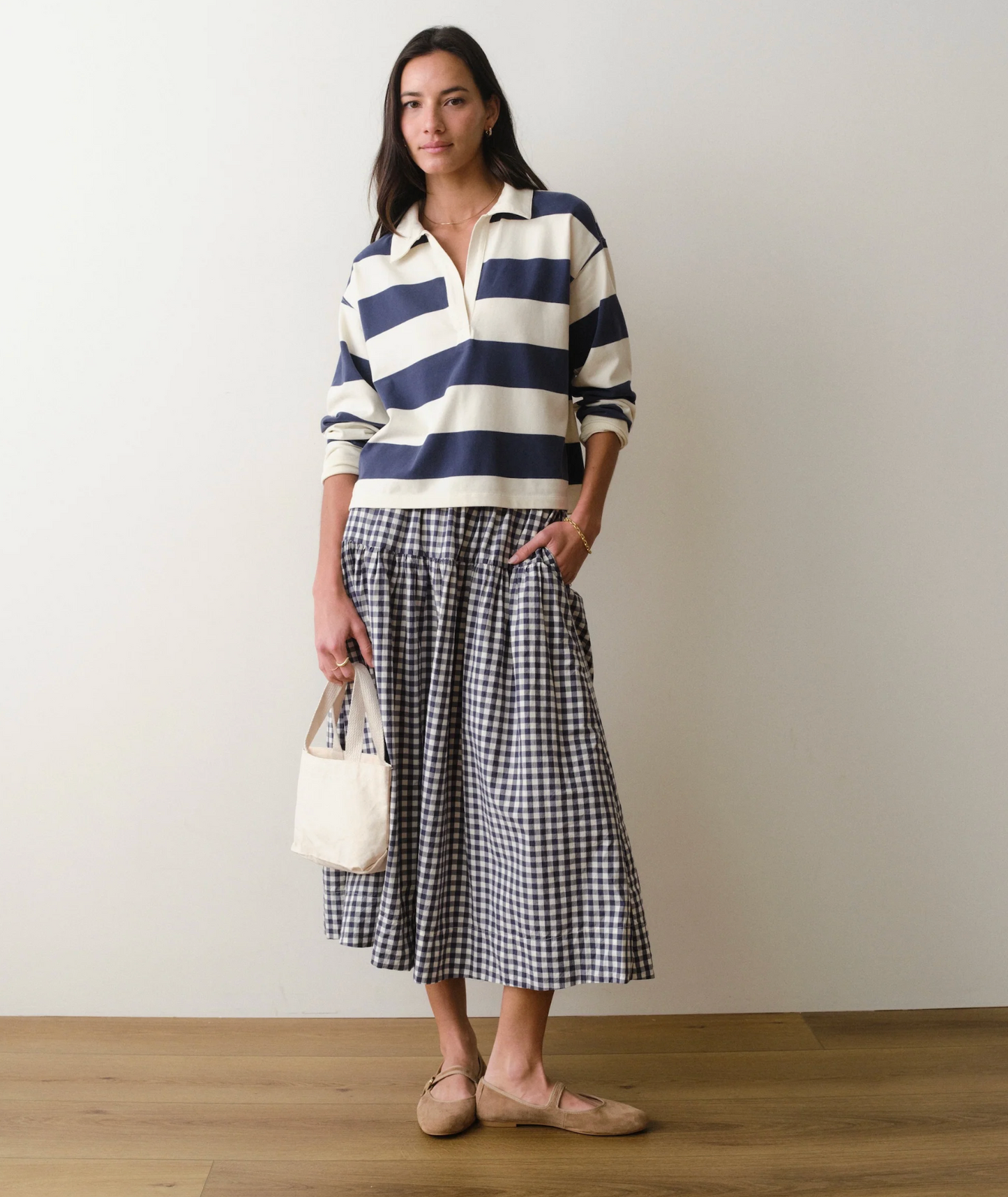 GIA POPLIN SKIRT