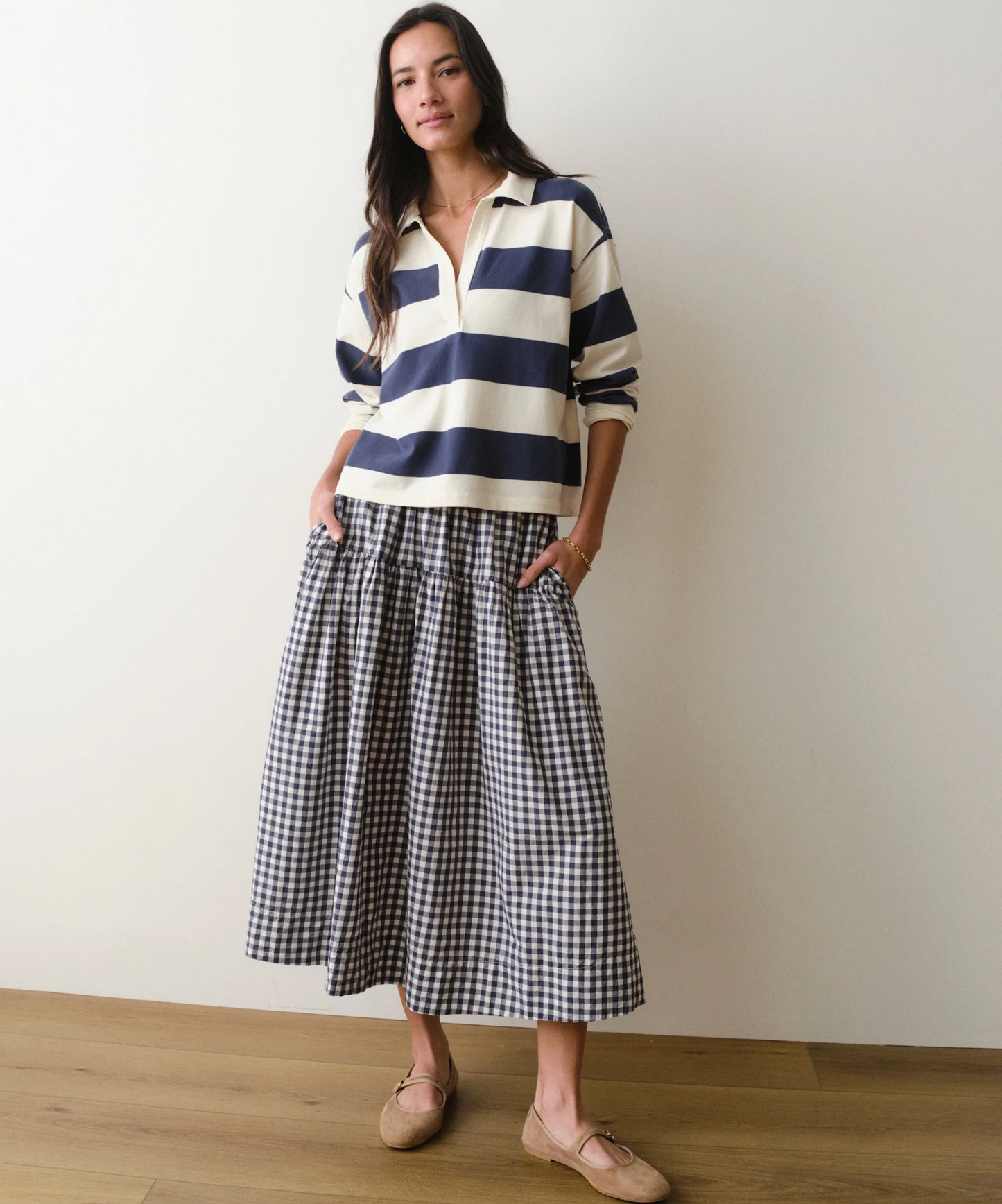 GIA POPLIN SKIRT