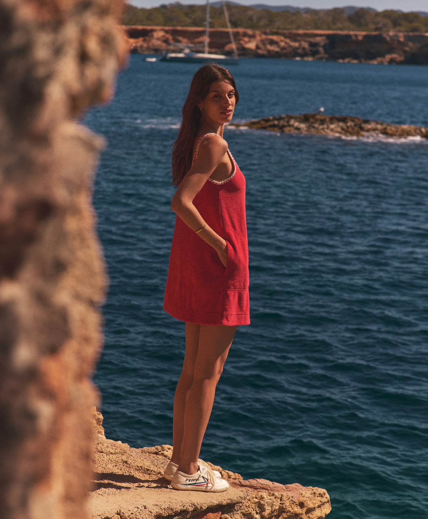 BEACH TERRY DRESS