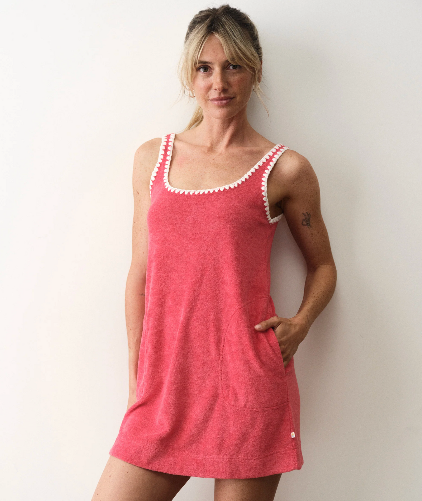 BEACH TERRY DRESS