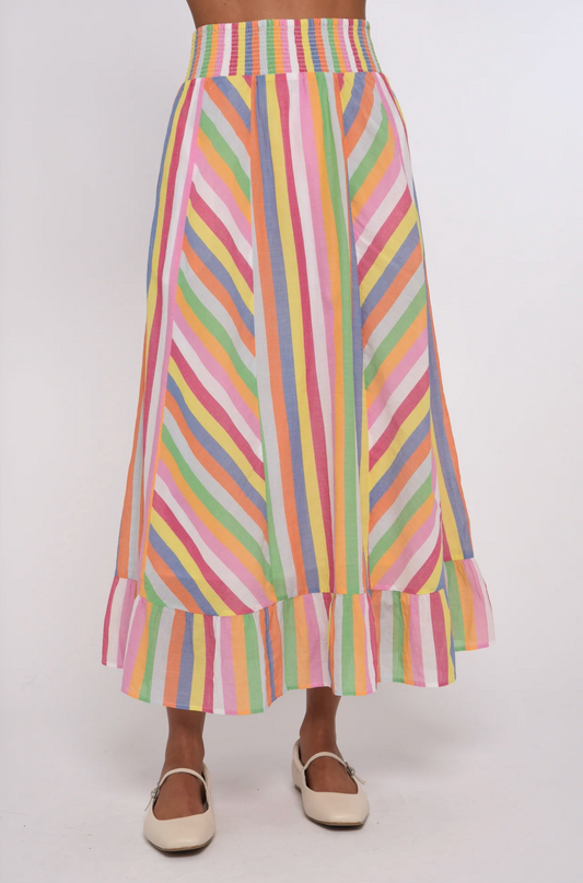 SURYA STRIPE SKIRT