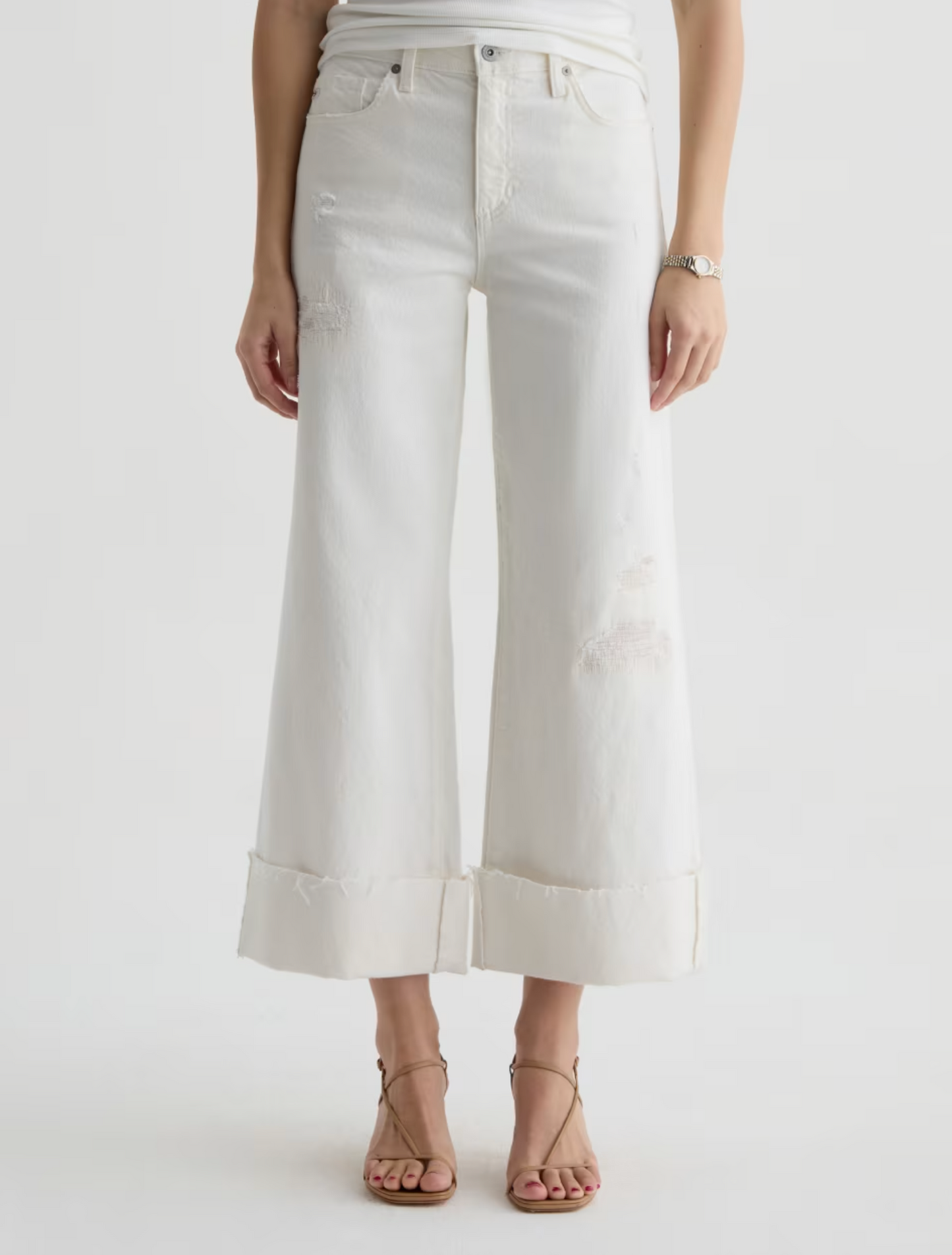 SAIGE WIDE LEG CROP JEAN