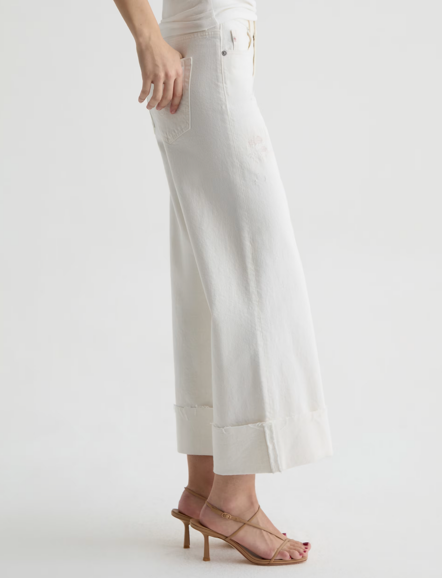 SAIGE WIDE LEG CROP JEAN