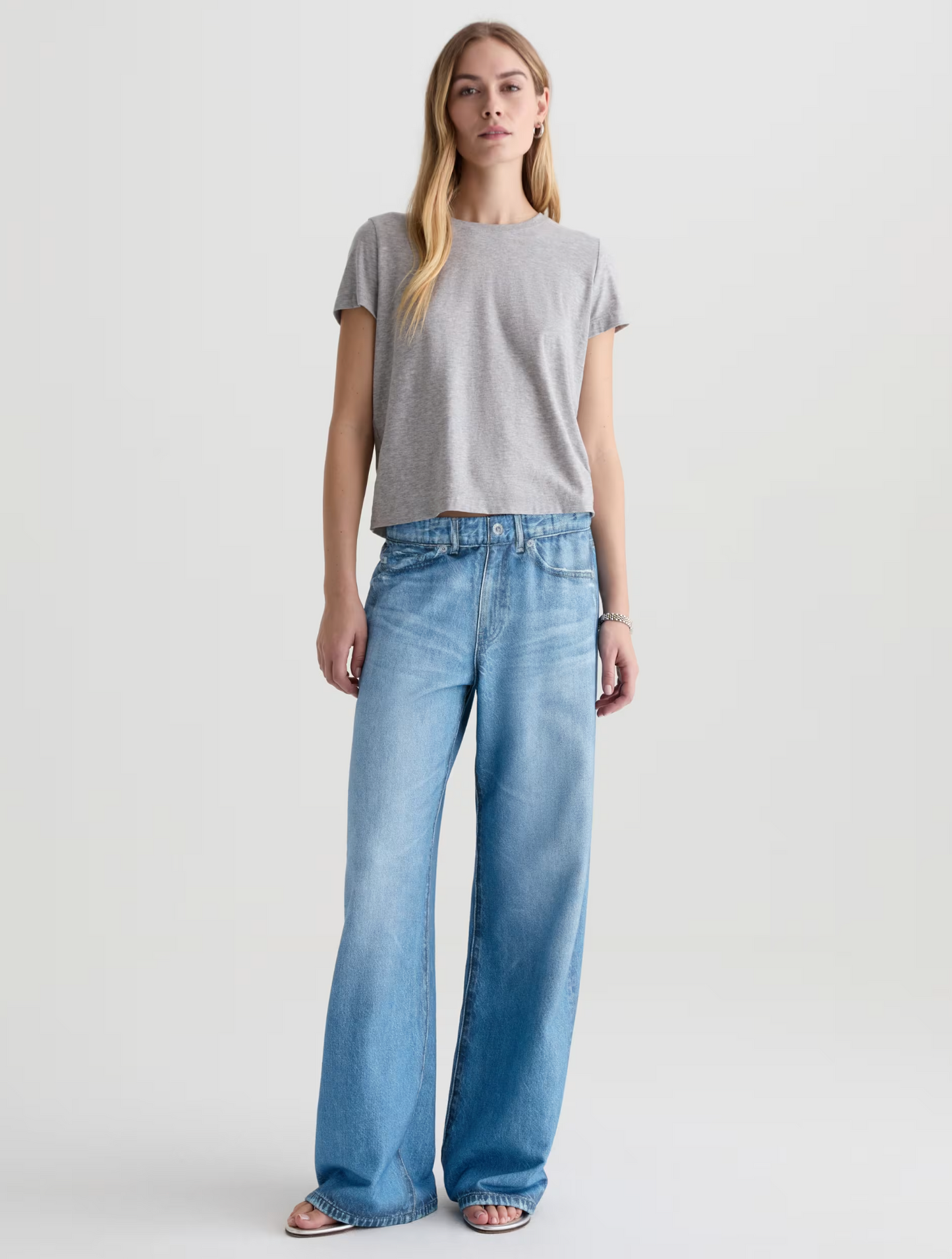 ADRIA OFF-DUTY DENIM SWEATPANT