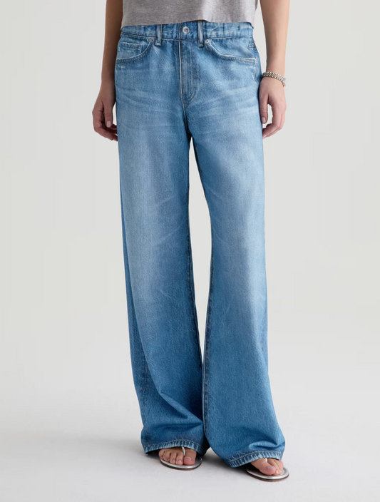 ADRIA OFF-DUTY DENIM SWEATPANT