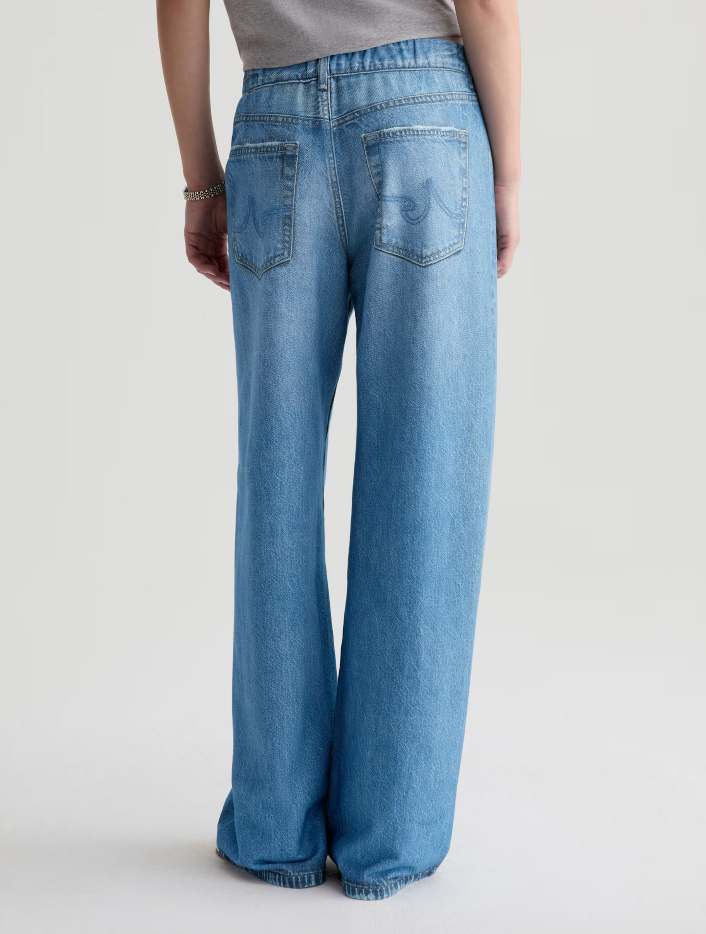 ADRIA OFF-DUTY DENIM SWEATPANT