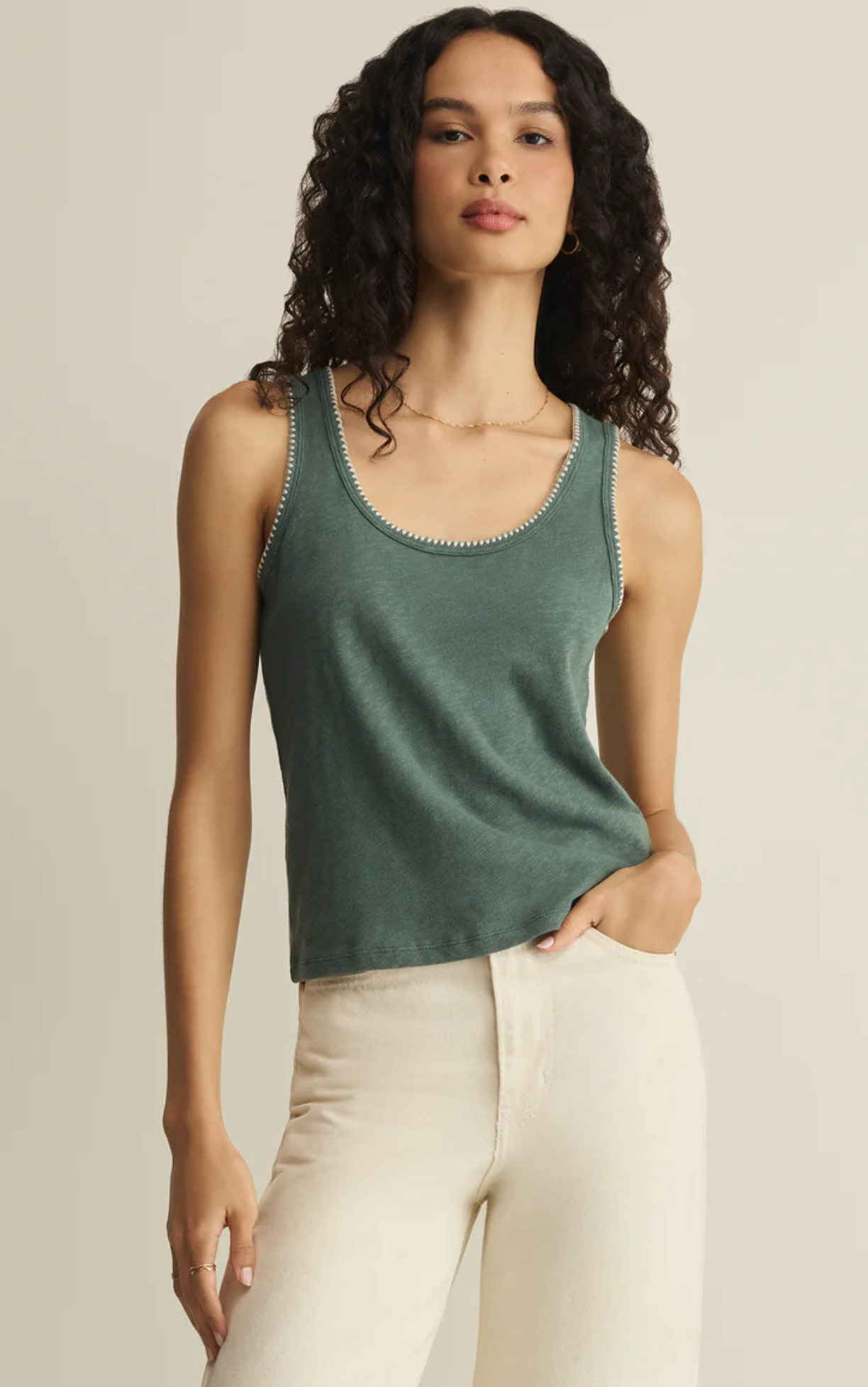 JULIAN CROCHET TANK