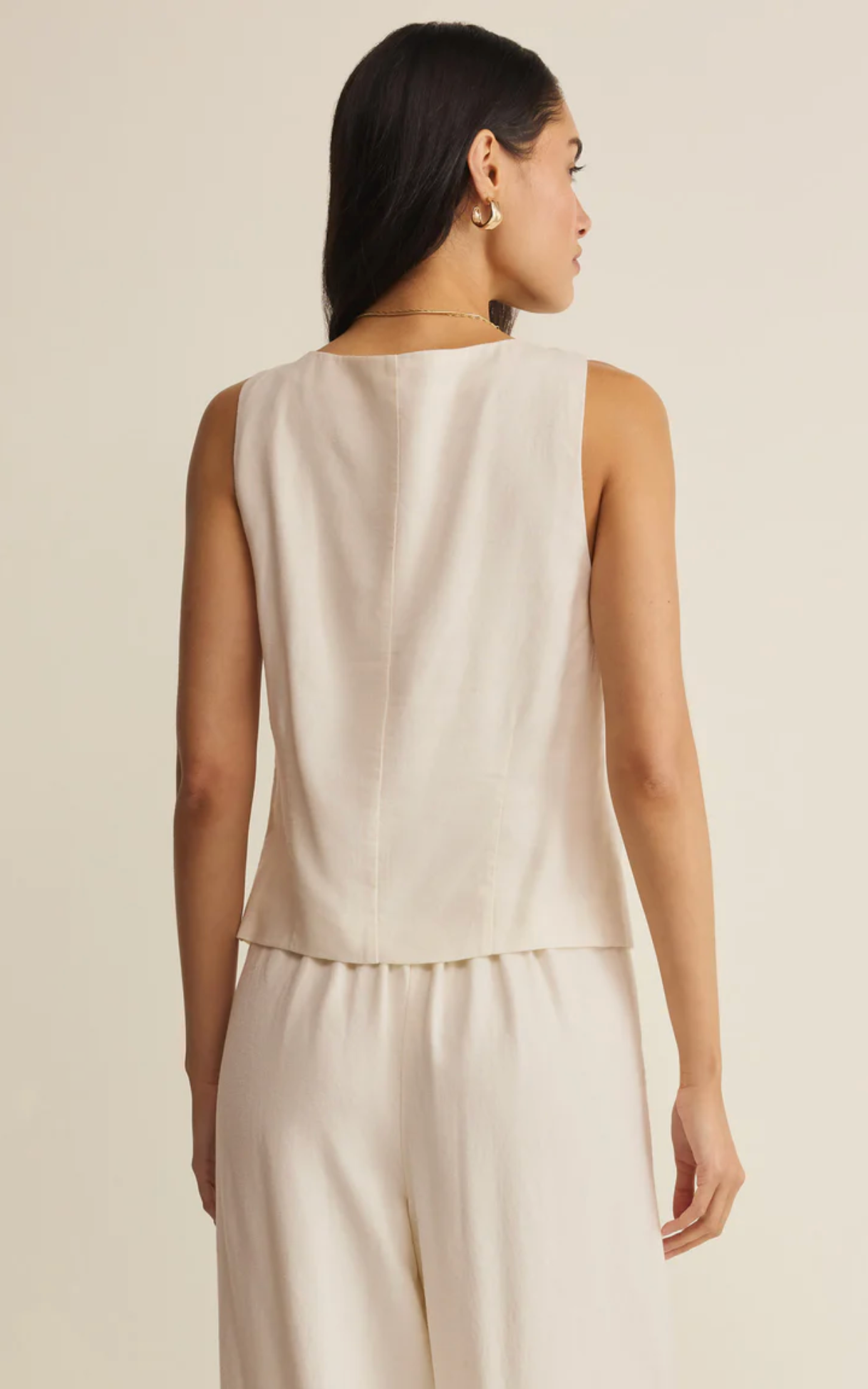ROMAN LINEN VEST