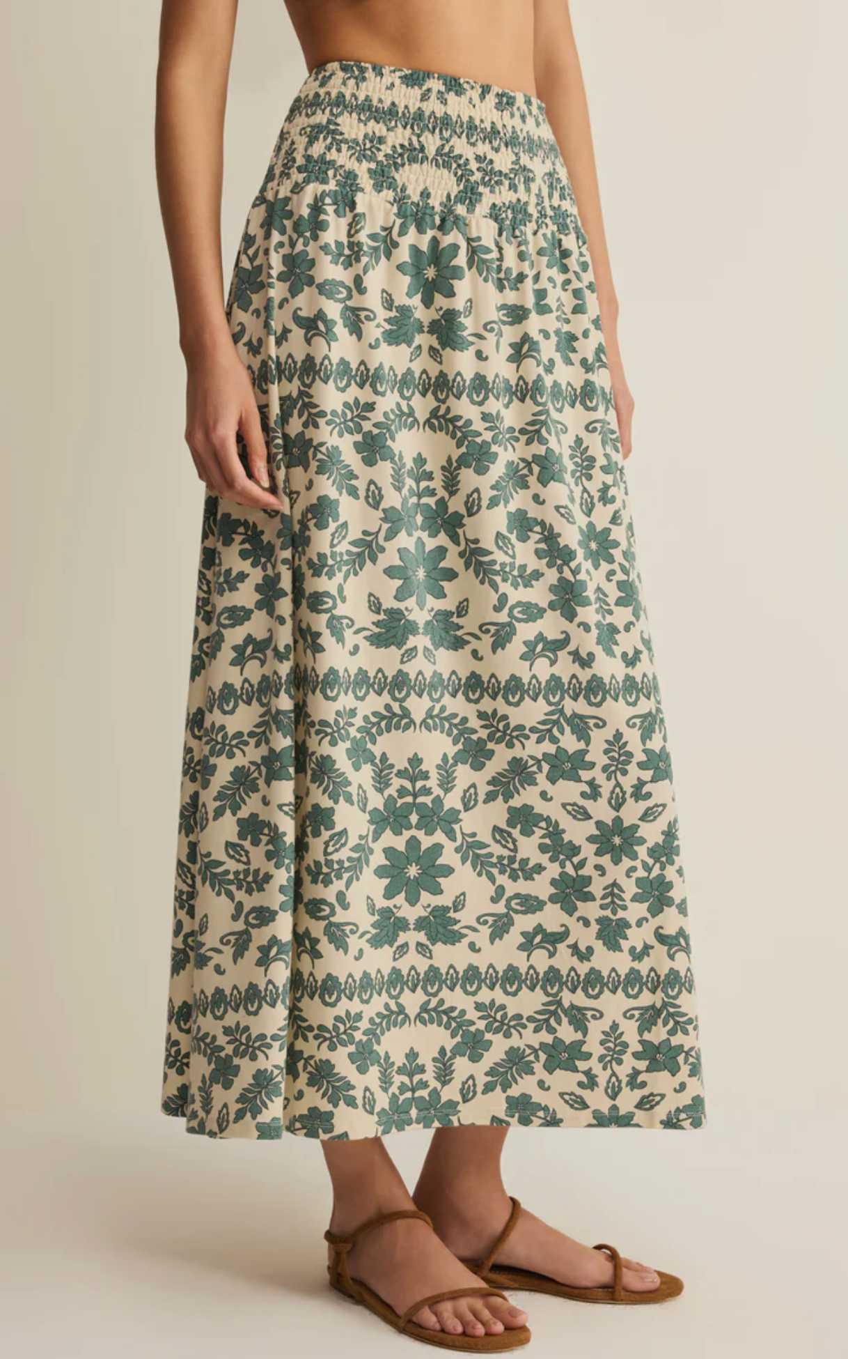 LEYA TERA PAISLEY MAXI SKIRT