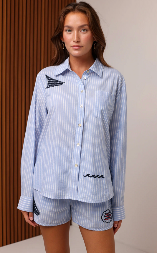 PAIGE CLASSIC BUTTON UP SHIRT