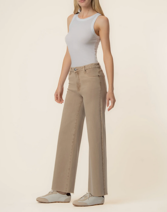 MEG HIGH RISE FAB AB WIDE LEG