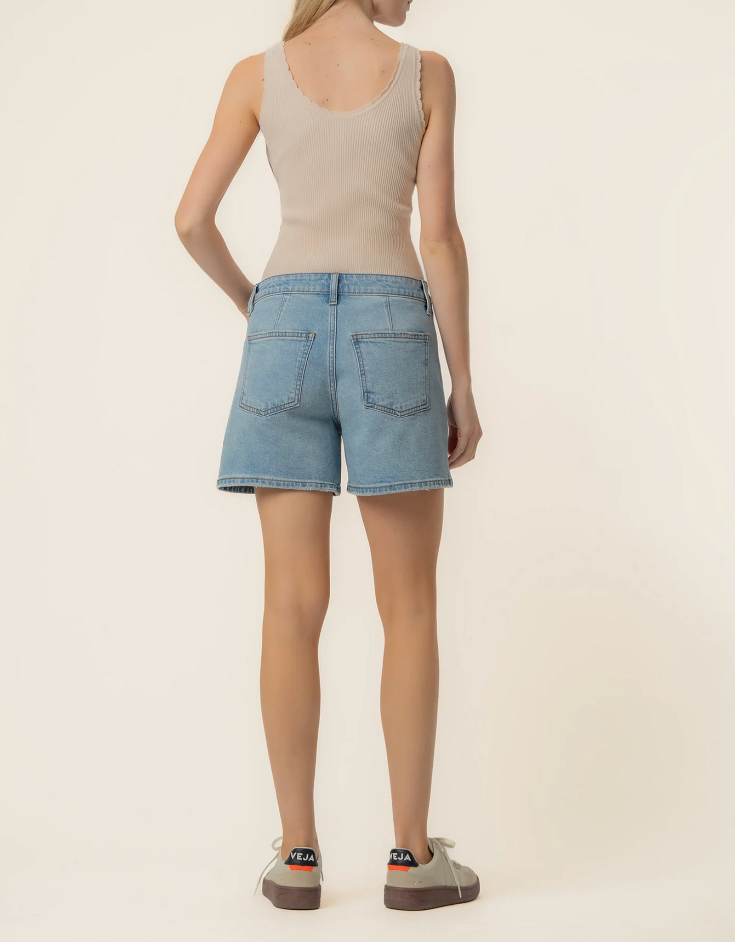 JANE HIGH RISE LONG SHORT