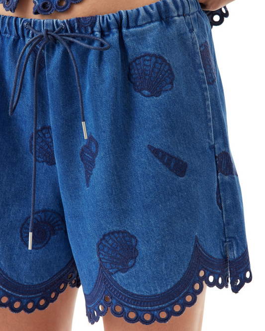 SEASHELL PULL ON SHORTS