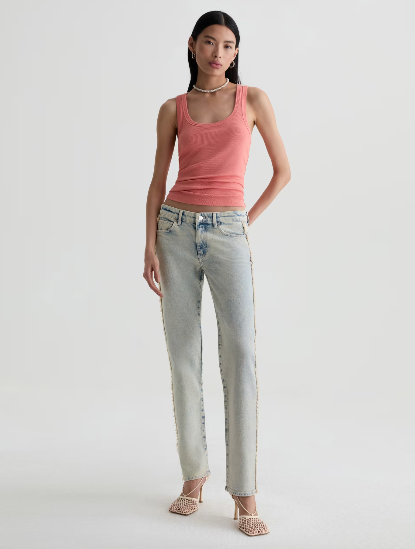SANDRA LOW RISE STRAIGHT JEAN