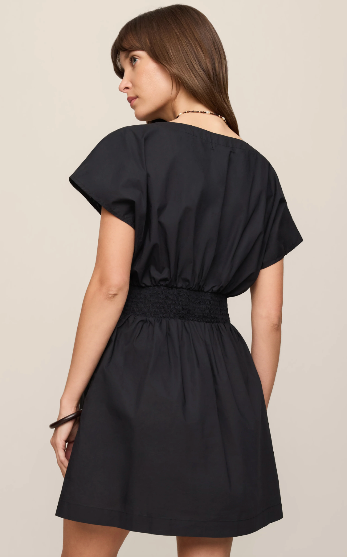 SANNA POPLIN MINI DRESS