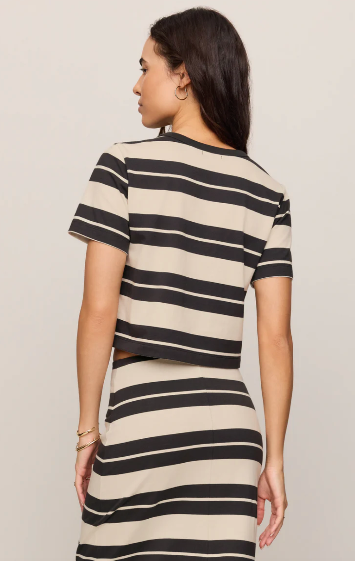 STELLAN STRIPED JERSEY TEE